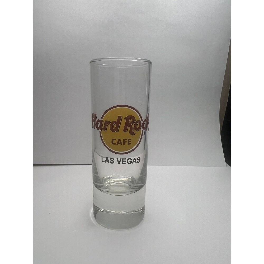 Hard Rock‎ Cafe Las Vegas Shooter Glass 4" Shot Glass Barware